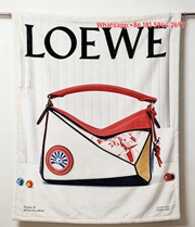 LOEWE Anime Re edition Flannel Throw Blanket L151